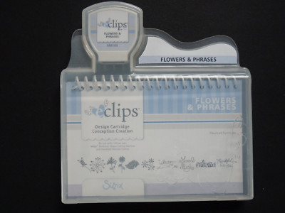 Sizzix eclips Cartridge - Flowers & Phrases