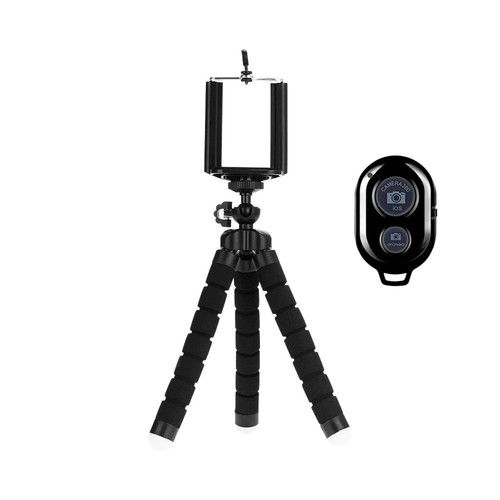 Flexible Mini Tripod for Phone, Camera & Smartphone - Octopus Stand, Travel Gift - 第 4/30 張圖片