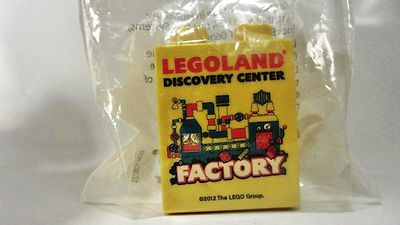 LEGOLAND FACTORY Discovery Center - BRICK yellow - In original packaging