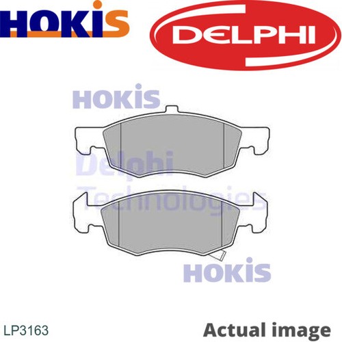 BRAKE PAD SET DISC BRAKE FOR OPEL CORSA/Hatchback/Van VAUXHALL CORSAVAN