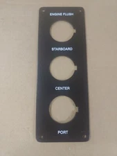 GRADY WHITE *OEM* ENGINE FLUSH TRIPLE PANEL (BLANK PANEL) GWB #22-447