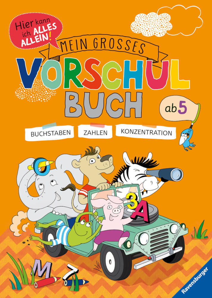 Thumbnail - Ravensburger 48602 Mein Großes Vorschulbuch Lernen