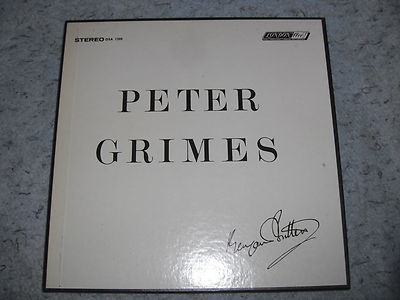 PETER GRIMES LONDON LP OPERA BOX SET OSA-1305 PETER PEARS CLAIRE WATSON