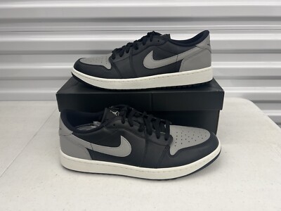 NEW Nike Air Jordan 1 Low Golf 'Shadow' Black Grey DD9315-001
