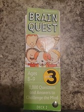 Brain Quest Basics Grade 3 Ages 8-9 1000 Questions Deck 2