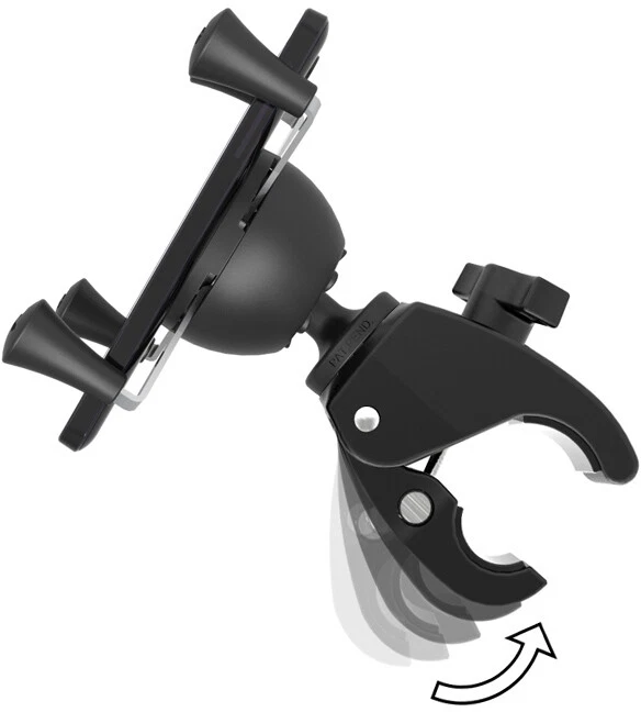 RAM Mount Low Profile Tough-Claw Mount with Small X-Grip Cradle RAM-HOL-UN7-400U - Image 3 of 3