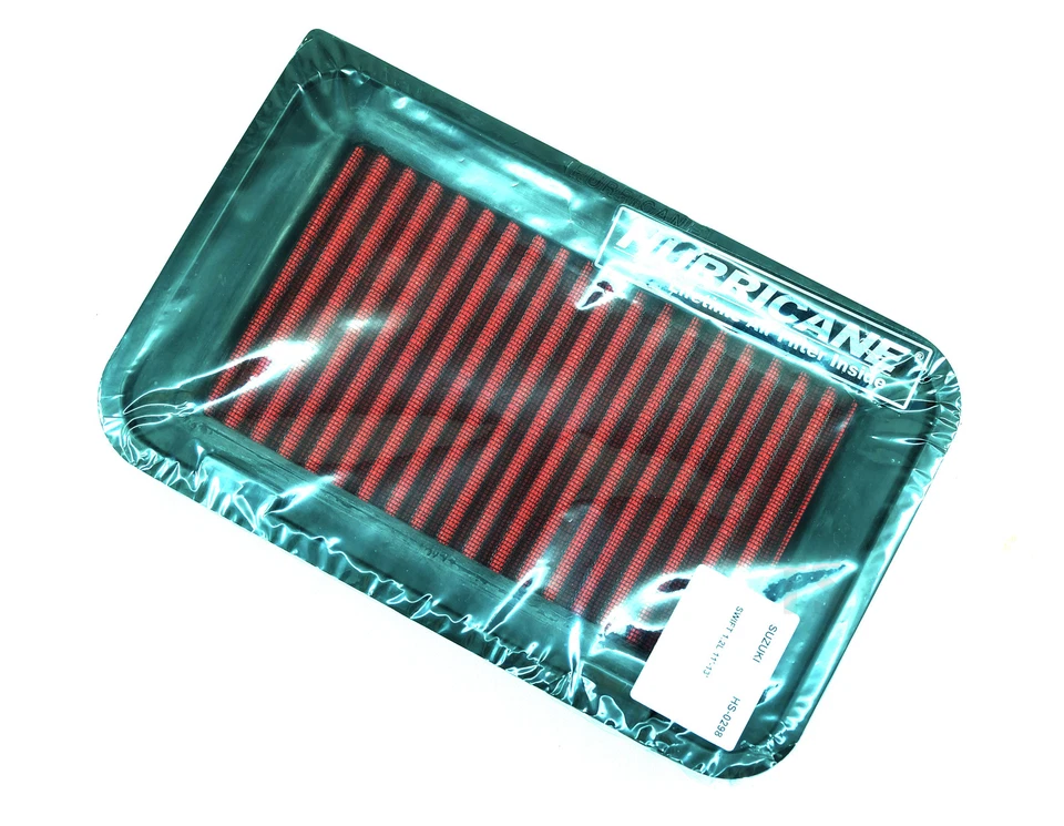 Filtro de admisión de algodón de flujo de aire Hurricane para Suzuki Swift Hatchback Gen3 2012 17 Foto 3 de 4