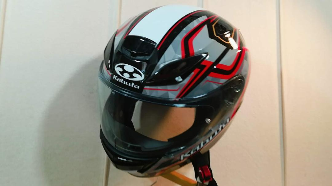 OGK Kabuto SHUMA FROZE Red color Helmet S Size Used Condition from  