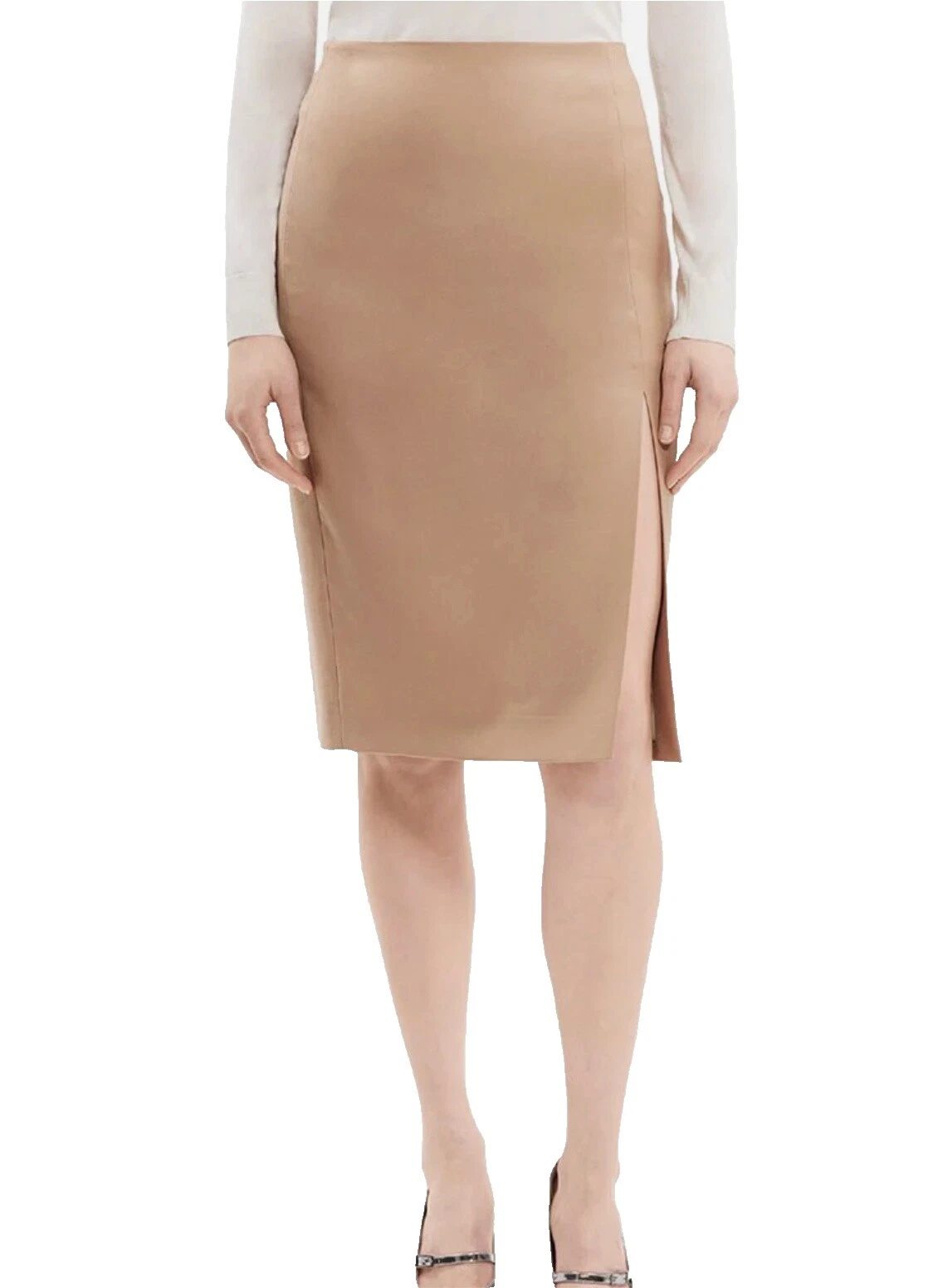 Theory Solid Wool Skirts for Women