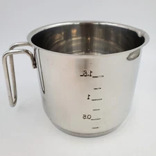 Stainless Steel 1.5 L Pourspout Saucepan Gourmet Standard Professional