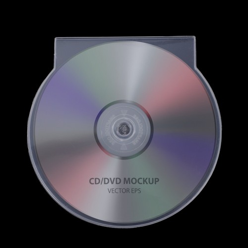 Round Disc Storage Transparent Disc Case Disc Storage Case Vcd Holder - Afbeelding 9 van 12