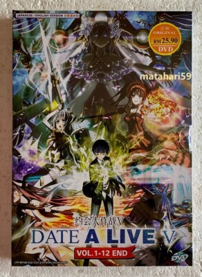 Date A Live V (Season 5) Complete Anime DVD (English Dubbed) FREE