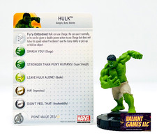 Marvel Heroclix Hulk 202 w/ Card Avengers Movie Set