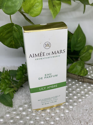(1499,67 /L) AIMEE de MARS EDP Eau de Parfum LILY AMBRE 30ml *neu*