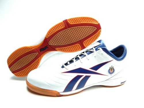 Reebok Soccer Chivas sprint fit 19-707439 white navy red Men shoes size 13 - Picture 7 of 11