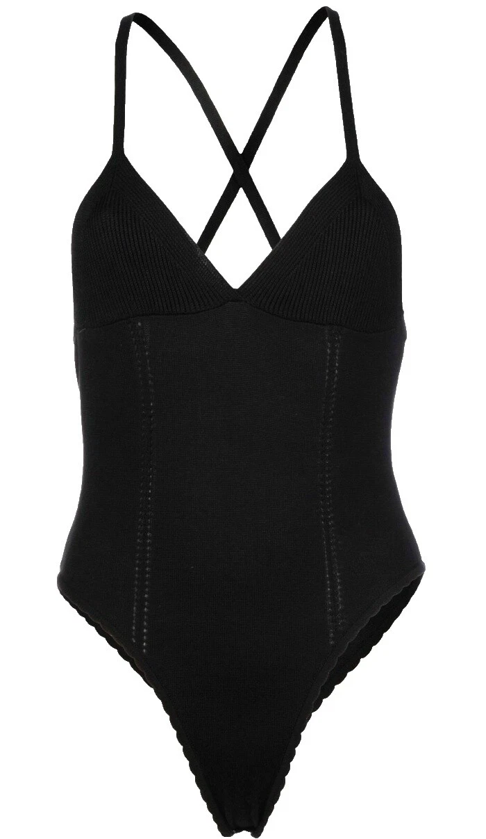 Tops femininos de algodão Blumarine