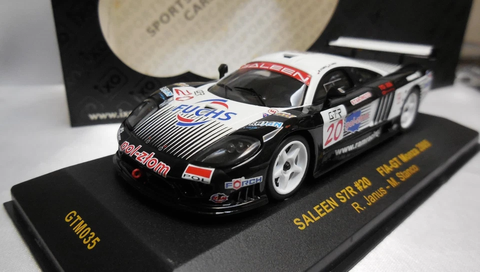 IXO 1/43 SALEEN S7R #20 R. JANUS / M. STANCO FIA-GT MONZA 2005 REF. GTM035 - Immagine 2 di 4