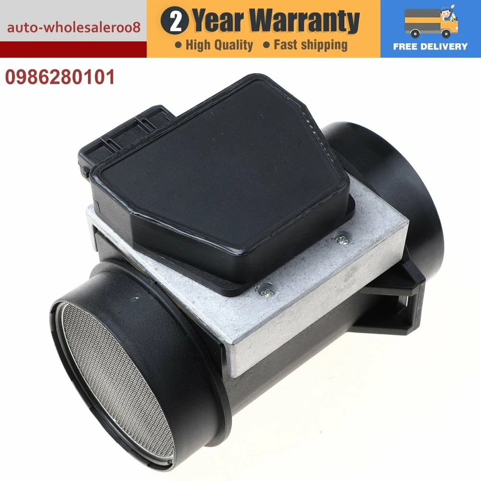 NUEVO Sensor medidor de flujo de masa de aire MAF 0986280101 para Volvo 240 740 760 780 940 Foto 4 de 4