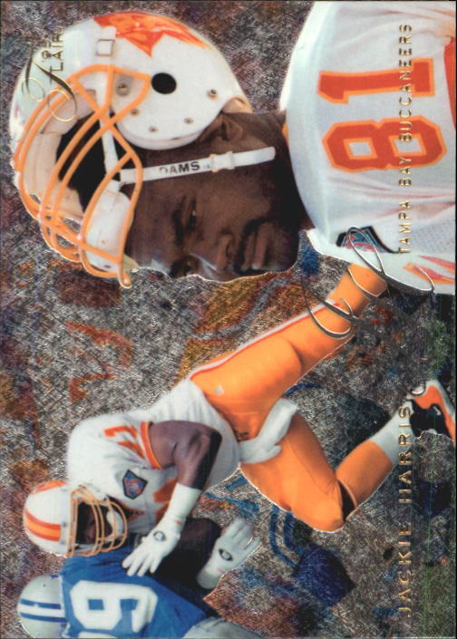 1995 Flair Football Card #205 Jackie Harris