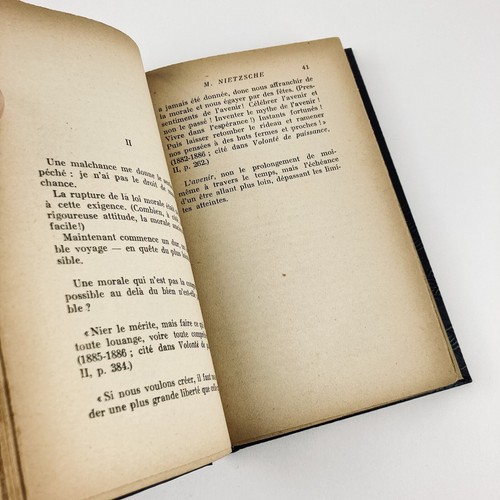 GEORGES BATAILLE : SUR NIETZSCHE . ENVOI AUTOGRAPHE SIGNÉ . NRF, 1945 . EO - Photo 8/11