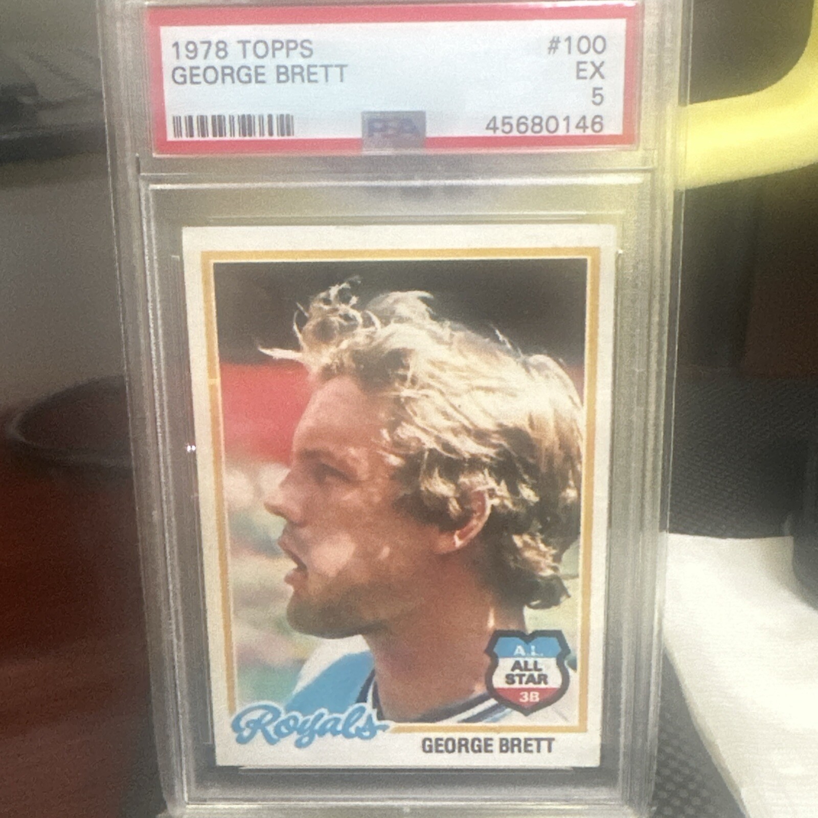 1978 TOPPS #100 GEORGE BRETT PSA 5