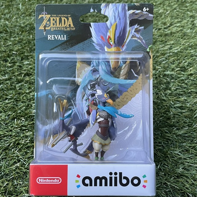 Nintendo The Legend of Zelda: Breath of the Wild Revali Rito Champion Amiibo Figurine - NVLCAKAT