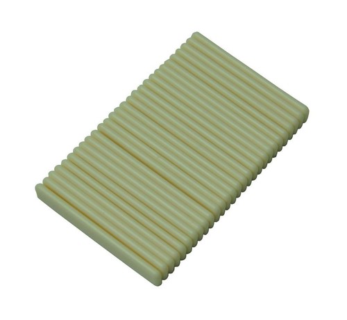 50 pezzi perni ponte ukulele universali dado inferiore sella plastica bianco avorio - Foto 2 di 4