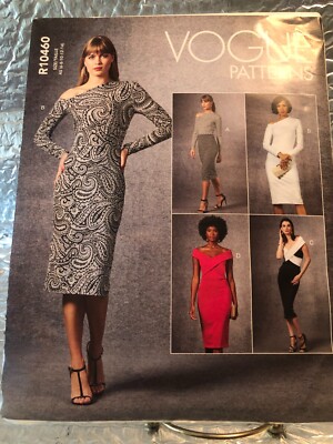 vogue off the shoulder dress pattern Vogue Patterns 1604 MISSES' DRESS