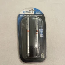 E Tech Multi Function Pen Flashlight 2 Pack SKU 527803