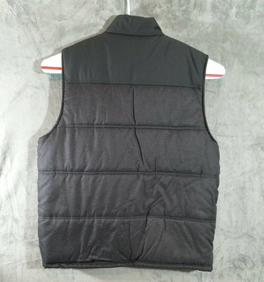 ZeroXposur Quilted Vest Mens 2XL Gray Insulated Wind Rain