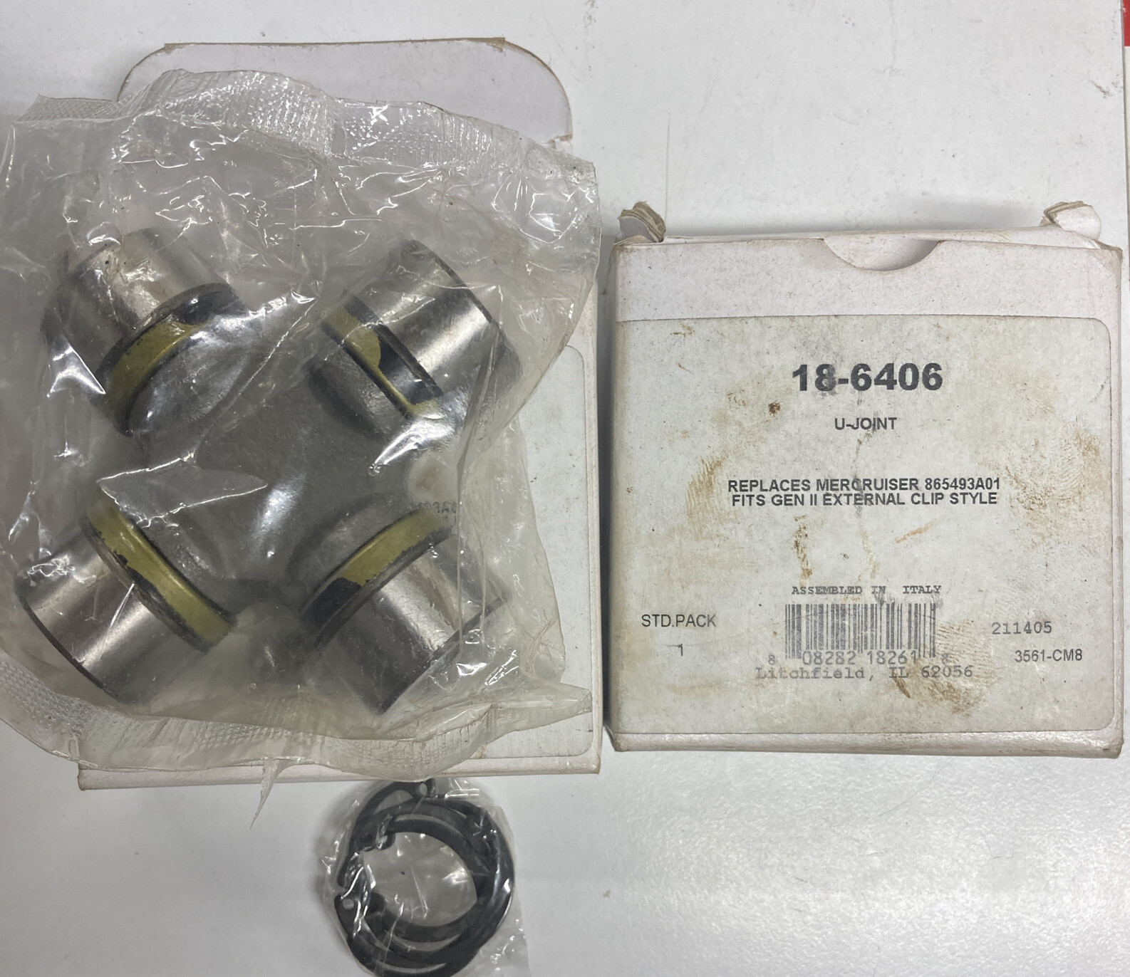 Sierra 186406 Mercruiser UJoint Assembly 865496A01 865493A01 eBay