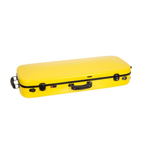 Crossrock Fiberglass Double Case-Universal to A&F style Mandolins-TSA Lock - Picture 26 of 35