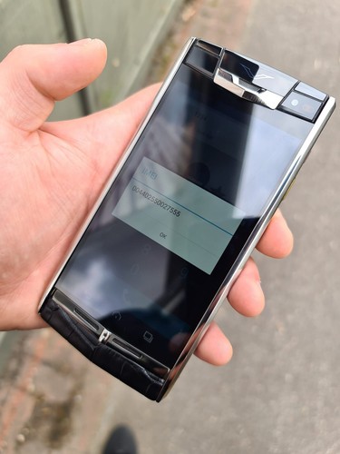 Vertu Signature Touch 24k GOLD EDITION, Alligatorleder, UNIKAT, Full Pack - Bild 19 von 24