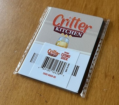 CRITTER KITCHEN LUCKY DUCK COSMO PROMO PACK - Cardboard Alchemy - NEW - NEU