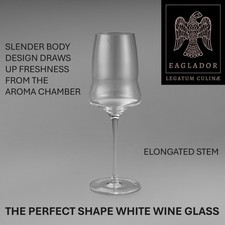 White Wine Glasses | Set of Six | Eaglador