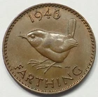 1946 George VI Farthing — photo from another recent sale