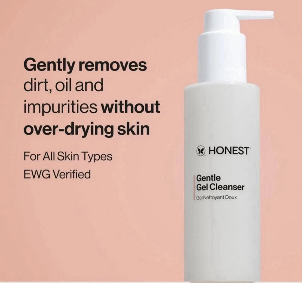 Gel limpiador suave Honest Beauty con manzanilla y caléndula 5 fl oz, hidratante Foto 2 de 4