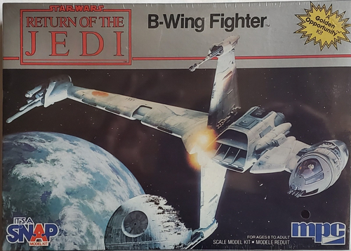 MPC Star Wars: Return of The Jedi B-Wing Fighter (Snap) Kit de modelo a escala 1:144 MPC Star Wars: Return of The Jedi B-Wing Fighter (Snap) Kit de modelo a escala 1:144