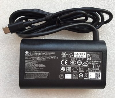 New Original OEM   65W Type-C Adapter for   gram 16Z90Q Series ADT-65DSU-D03-2 #