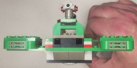 LEGO Star Wars Flash Speeder 7124 Complete Set, No box, Assembled