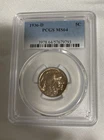 1936 D BUFFALO NICKEL PCGS MS 64