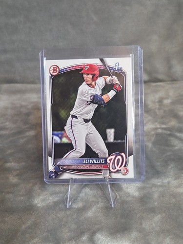Eli Willits #BD-1 2025 Bowman Draft card