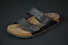 Birkenstock Arizona Sandals Black 37 L 6 Narrow Shoes Soft Footbed 101125CS