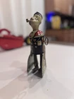 Vintage 1930's Marx Popeye Tin Wind Up, Carrying Parrots,  Working complete