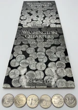 50 State Quarters Uncirculated + DC/US Territories Album 56 Coin Set 1999-2009