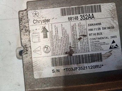 Chrysler Grand Voyager V RT SRS Steuergerät T0RJF3521120RU 68148352AA 33122856