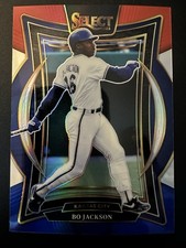 2025 BO JACKSON Panini Select Baseball #13 Red White & Blue Prizm #d/399