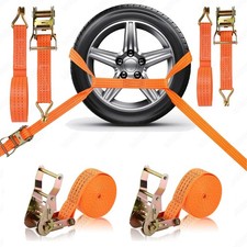 Spanngurte Autotransport Zurrgurte Gurt 2 Stück Set 35mm Reifengurt Anhänger PKW