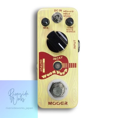 Mooer WoodVerb Acoustic Reverb Guitar Effect Pedal for Acoustic
