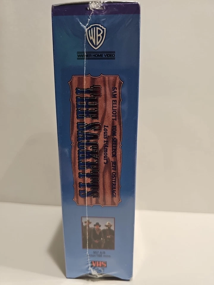 The Sacketts VHS Two Tape Set Warner Home Videos Brand NEW! Sealed. - Image 2 of 4